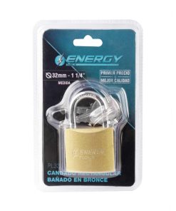 CANDADO DE BRONCE 32MM ENERGY