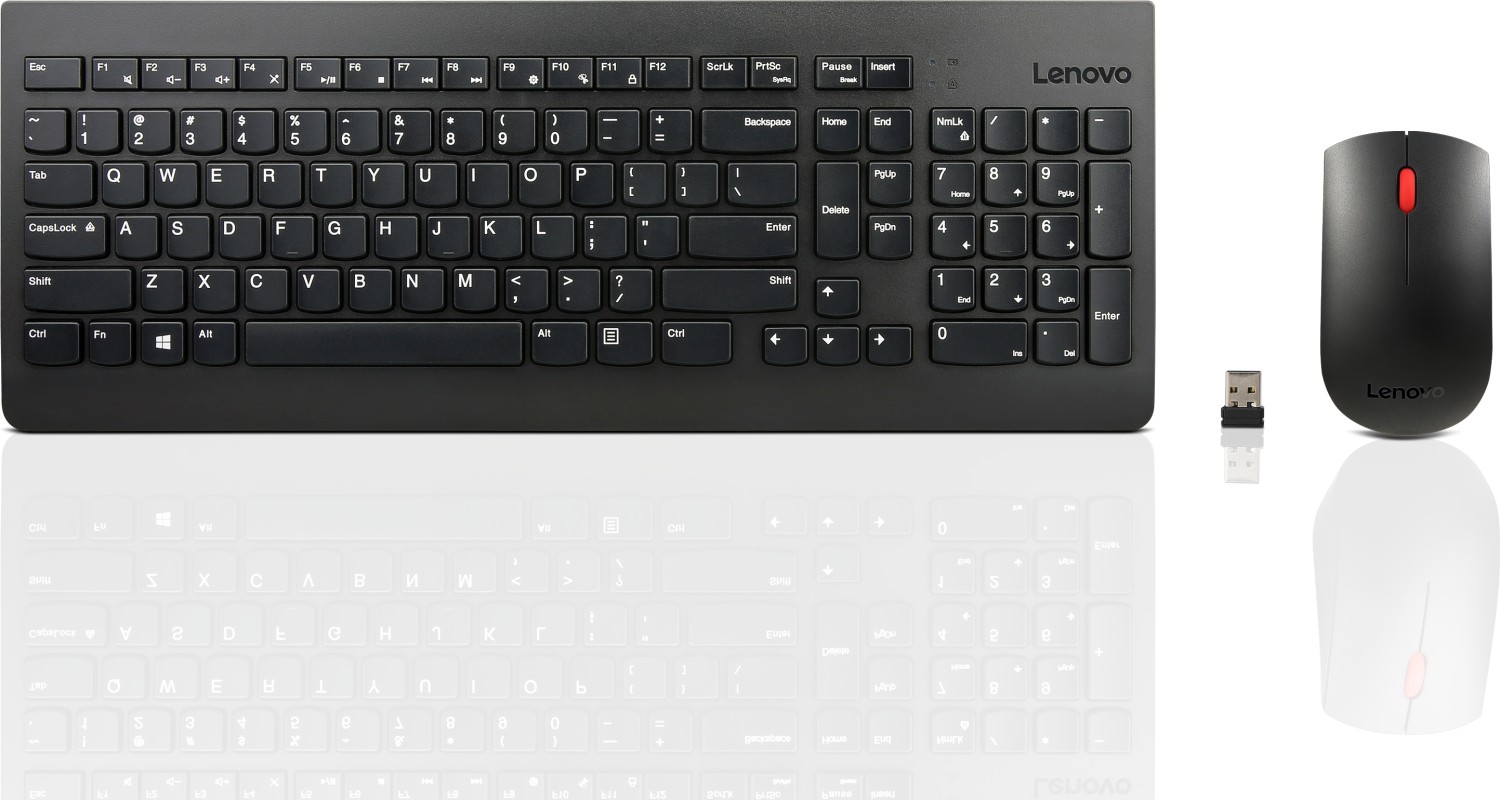 Kit De Teclado Y Mouse Inalámbrico Lenovo Essential Gen2 Negro - Imagen 3