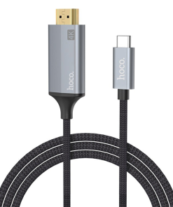 Cable Adaptador Hoco UA13 Tipo C a Hdmi Smartphone Gris